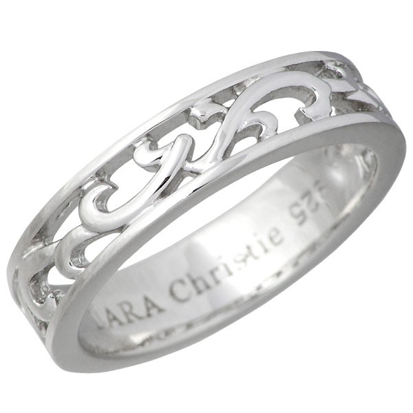 ララクリスティー LARA Christie シルバー リング 指輪 レディース ランソー ホワイト 7〜15号 LA-R6028-Wの通販は 12,100円