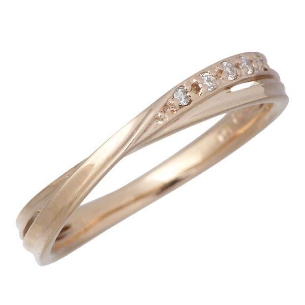 ラバーズリング Lovers & Ring リング 指輪 レディース ゴールド K10ピンクゴールド ダイヤモンド LSR-0656DPKの通販は