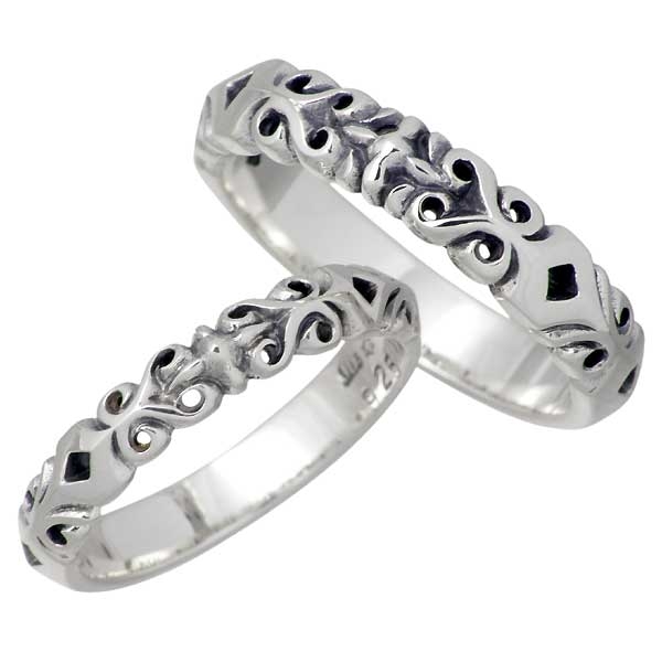 マジェスフィッセン Magische Vissen シルバー 925 ペアリング 指輪 2本セット 1〜25号 ギフト プレゼント OZR-033-034-P 送料無料の通販は 13,970円