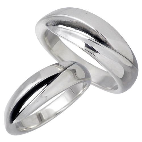 エムズコレクション M’s collection シルバー リング 指輪 ペアー シンプル RYO-122-123 送料無料の通販は