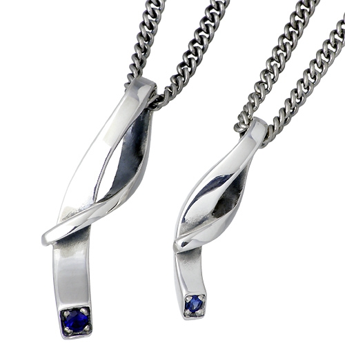 ペアネックレス M's collection シルバー ペア プレゼント エムズコレクション プレゼント エムズコレクション シャープ Wリング シルバー ペアネックレス シンプル ペア ネックレス シンプル お揃い カップル ペンダント メンズ  レディース シルバー925 男性 女性 ブランド 日本 有名 ギフト プレゼント 人気 彼氏 彼女 誕生日 記念日 大人 向け 上品 きれい | 新宿  銀の蔵