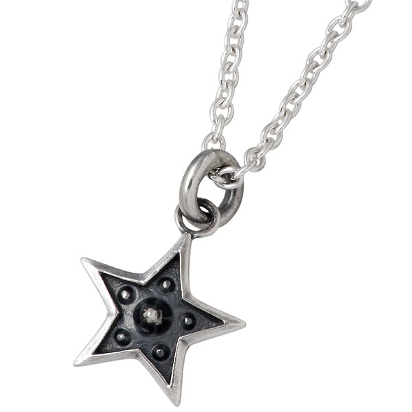 龍頭 RYUZU ペンダントトップ メンズ レディース シルバー 霰 あられ 星 燻し RYUZU-P-90の通販は 6,600円