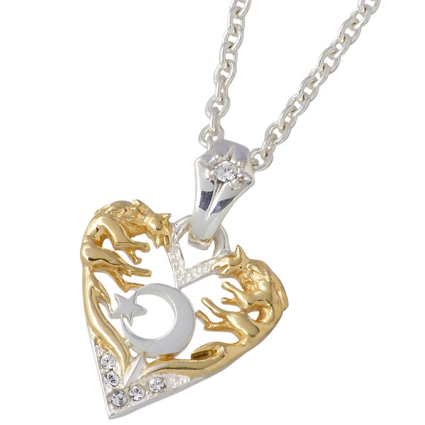 ウルフマン B.R.S WOLFMAN B.R.S シルバー ペンダントトップ メンズ レディース ハーテッドウルフG スワロフスキー WO-P-183Gの通販は 14,454円