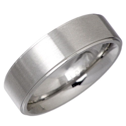 ヴィー vie ステンレス リング 指輪 金属アレルギー対応 6mm幅 レディース メンズ 7〜21号 アレルギーフリー シンプル おしゃれ vie-R1033 刻印可能の通販は 6,600円