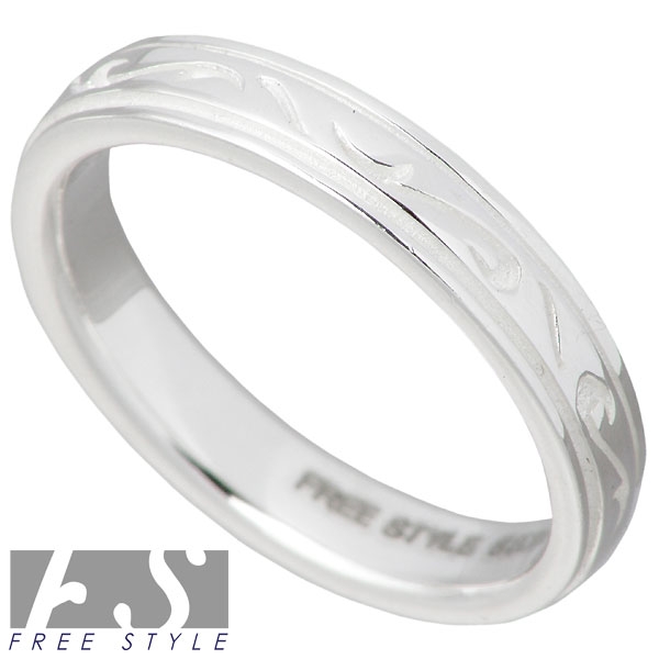 フリースタイル FREE STYLE リング 指輪 ペアー シルバー アラベスク 7
