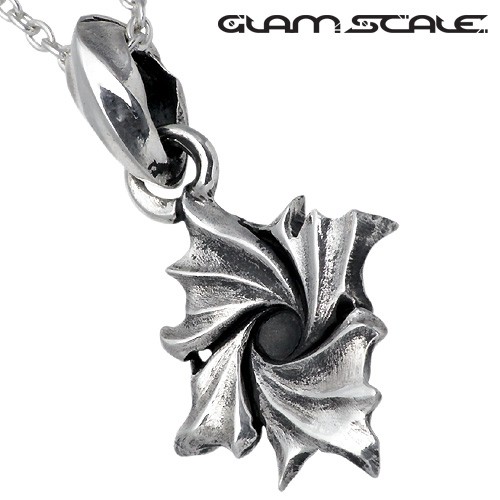 グラムスケイル GLAM SCALE ネックレス メンズ シルバー ムーン