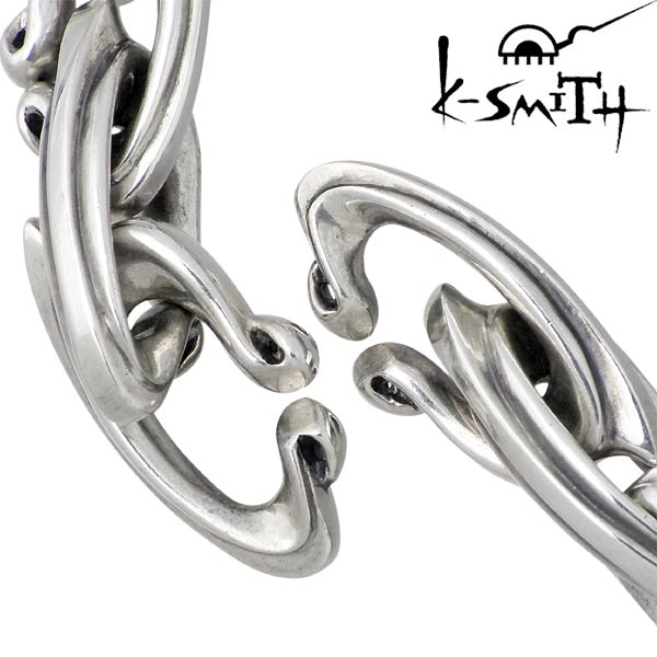 ケースミス K-SMITH ブレスレット メンズ シルバー チェーン KI-364-B