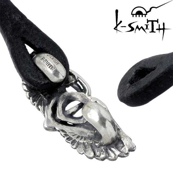 ケースミス K-SMITH ネックレス メンズ シルバー ウィング