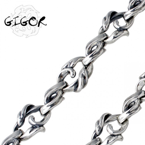 ジゴロウ GIGOR シルバー ウォレットチェーン メンズ ティグル 60cm ot