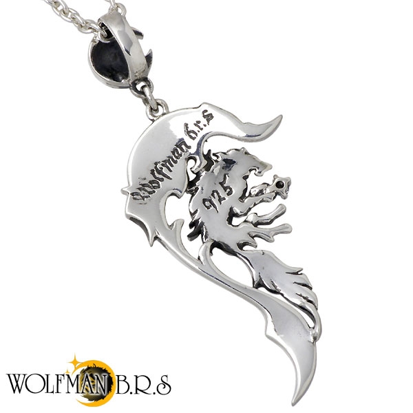 ウルフマン B.R.S WOLFMAN B.R.S ペンダントトップ シルバー925 メンズ