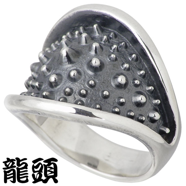 龍頭 RYUZU 霰 あられ シルバー バングル ガーネット