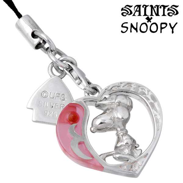 スヌーピー セインツ Saints X Snoopy 携帯ストラップ シルバー ゴルフ ハート ピンクスワロフスキー Ot Snpy K 05の通販はau Pay マーケット シルバーアクセｂａｂｙｓｉｅｓ