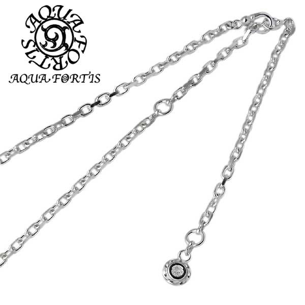 アクアフォーティス AQUA FORTIS シルバー ネックレス メンズ チェーン