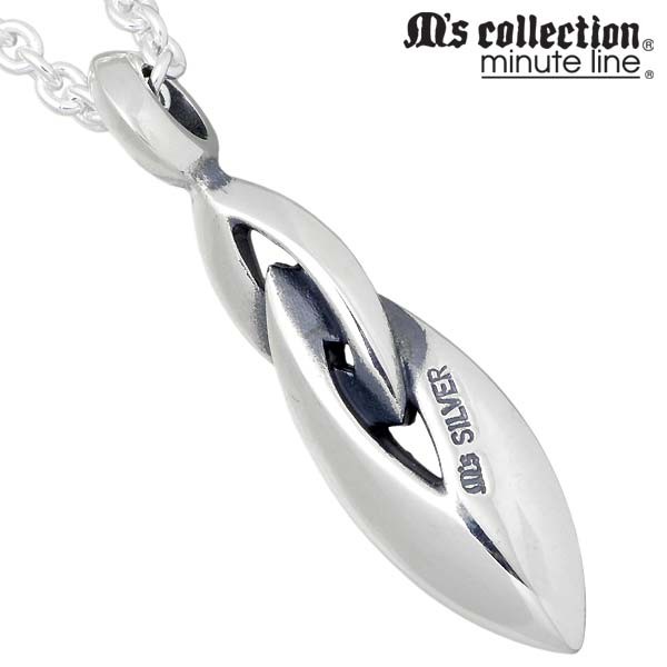 エムズコレクション M's collection シルバー ネックレス ペアー
