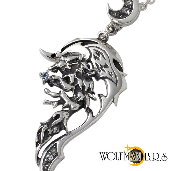 ウルフマン B.R.S WOLFMAN B.R.S ペンダントトップ シルバー925 メンズ