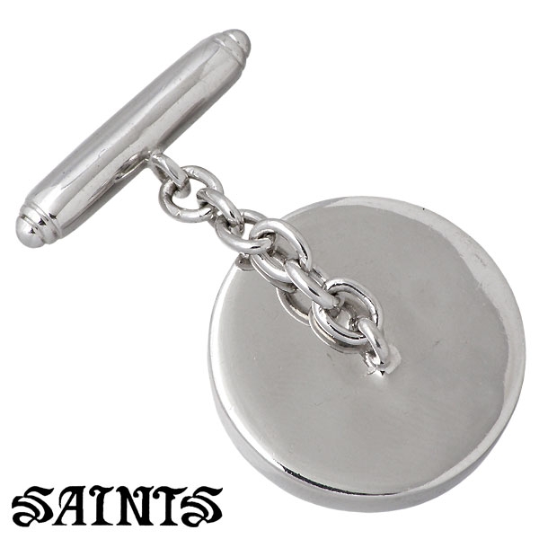 【21日までポイント5倍！】 セインツ SAINTS カフス シルバー カフスボタン LeBonカフス2個セット ot SSC10-07 セインツ SAINTS カフス シルバー カフスボタン LeBonコインカフス2個