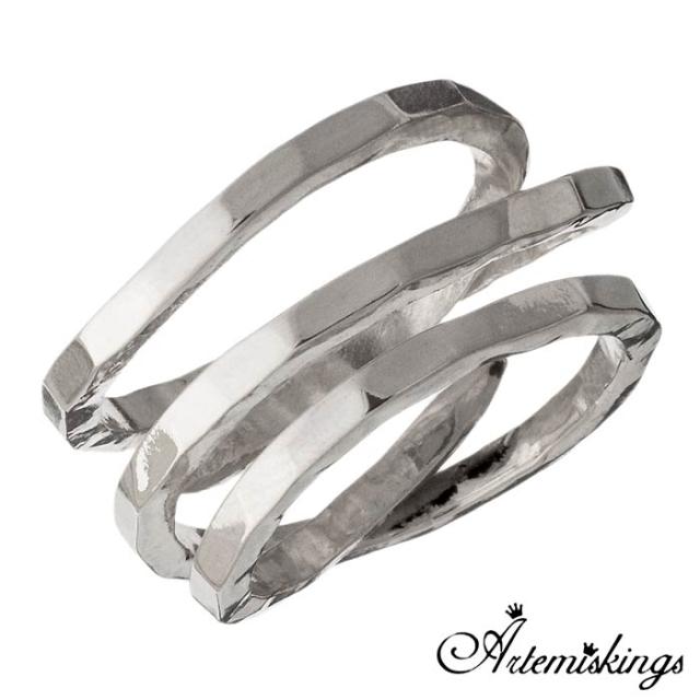 アルテミス キングス ARTEMIS KINGS 槌目 スパイラル シルバー リング AKR0050の通販は 6,622円