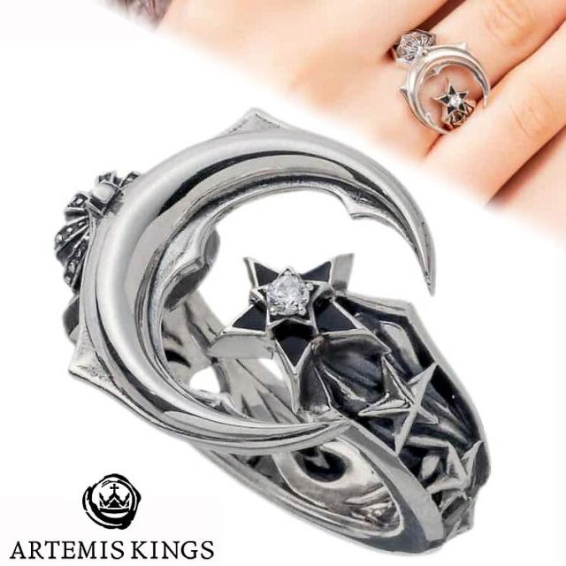アルテミスキングス ARTEMIS KINGS クレセント ムーン シルバー リング 指輪 AKR0071の通販は