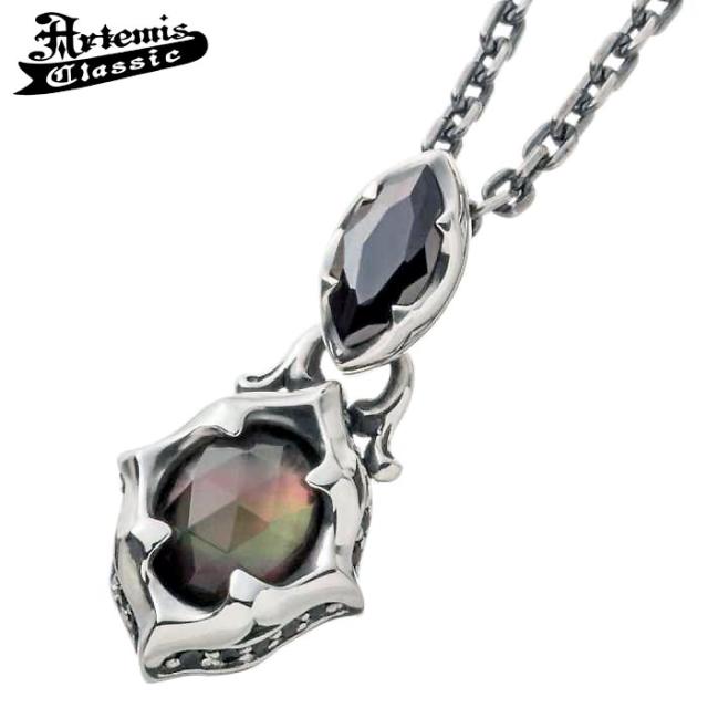 アルテミスクラシック ArtemisClassic シェル スモーキー シルバー ネックレス スモーキークォーツ ACP0368の通販は