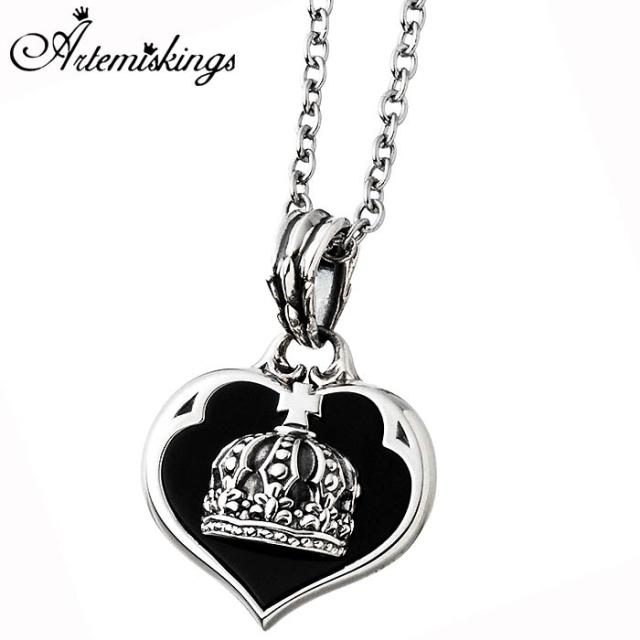 アルテミスキングス ARTEMIS KINGS クラウン ハート シルバー ネックレス 王冠 AKP0126AKCNの通販は 13,728円
