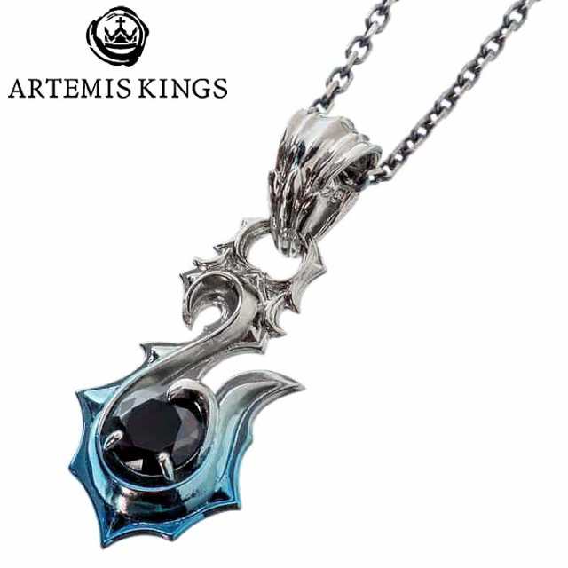 アルテミスキングス ARTEMIS KINGS 青彩 フィッシュフック シルバー ネックレス ペンダント SV925 スターリングシルバー キュービックジ