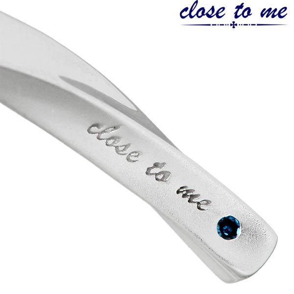 クロストゥーミー close to me ペアバングル 2本セット シルバー925