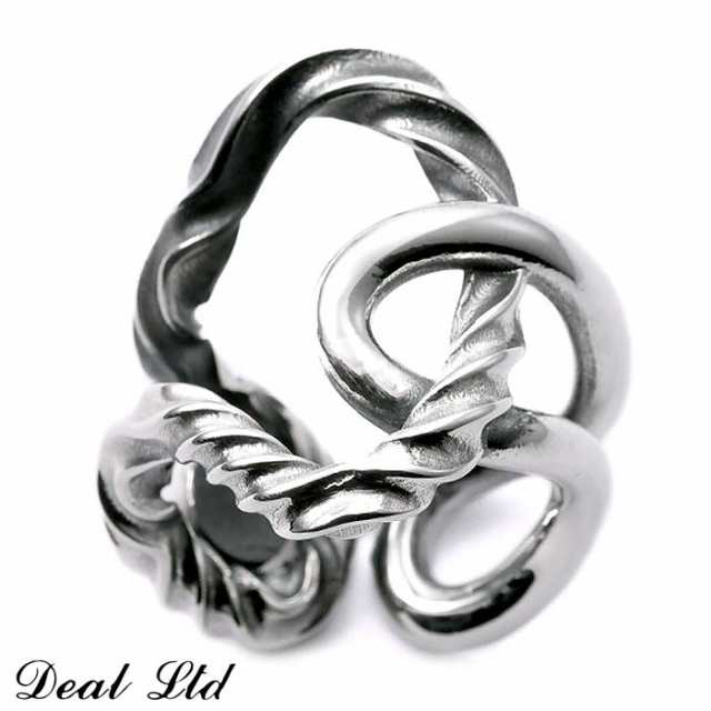 ディール エルティーディー DEAL LTD RT:DUAL WIRE RING シルバーリング メンズ レディース 指輪 15〜23号 シルバー950 アクセサリー ブ