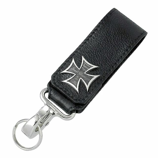 ディール デザイン DEAL DESIGN シルバー キーホルダー メンズ リムーブクロスレザー クロス ot 391845の通販は