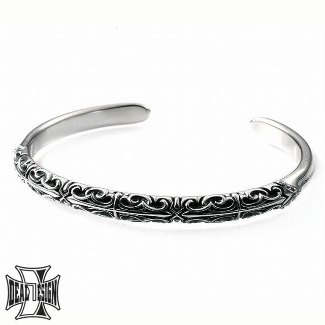 ディールデザイン マスカレードライン バングル シルバー 美品 ディールデザイン DEAL DESIGN シルバー バングル マスカレードライン