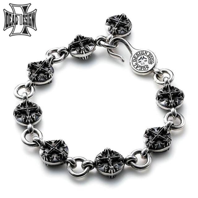 VINTAGEヴィンテージ シルバー925 エイトデザインブレスレット　∞ Vintage Silver Chain Bracelet ヴィンテージ シルバー