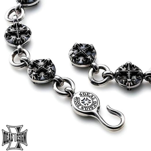 ★人気モデル★ディールデザイン★ボールジョイント　ブレスレット★925★ ディールデザイン DEAL DESIGN スモールボールブレス：GL