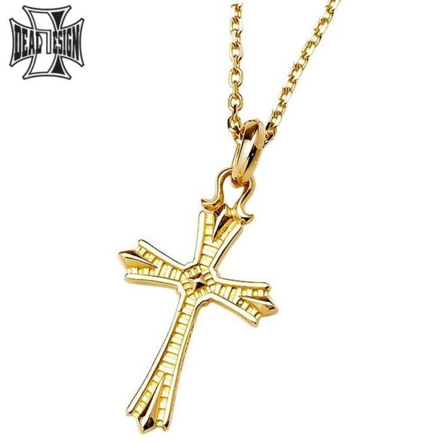 ディールデザインk18 フルダイヤクロスペンダントダイヤモンド金無垢