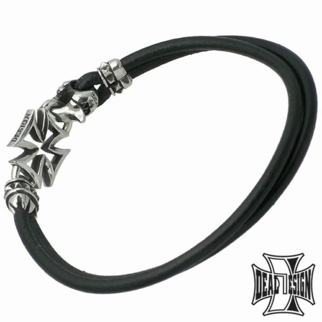 信頼への信頼 DESIGN DEAL デザイン ディール シルバー メンズ ブレスレット アクセサリー