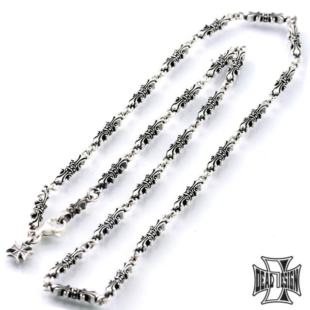 【21日までポイント5倍！】 ディールデザイン リリー ロッド チェーン ネックレス デザインチェーン シルバー925 メンズ レディース アクセサリー 392797 DEAL DESIGN チェーン幅 3.5mm 40cm〜60cm 国産 日本製 有名ブランド