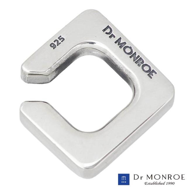 ドクターモンロー Dr MONROE シルバー イヤーカフ スクエア ミドル 1個売り 片耳用 メンズ レディース プレゼント EC-16-SVの通販は