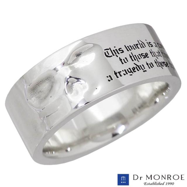 ドクターモンロースカルリング　18K　シルバー925 ドクターモンロースカルリング 18K シルバー925 ドクターモンロー Dr