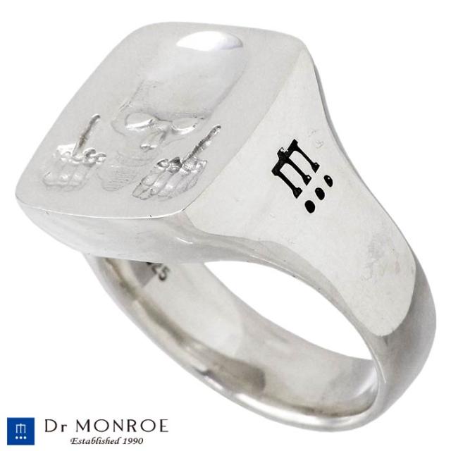 Dr MONROE/ドクターモンロー】スカルリング スカル SV925 19号