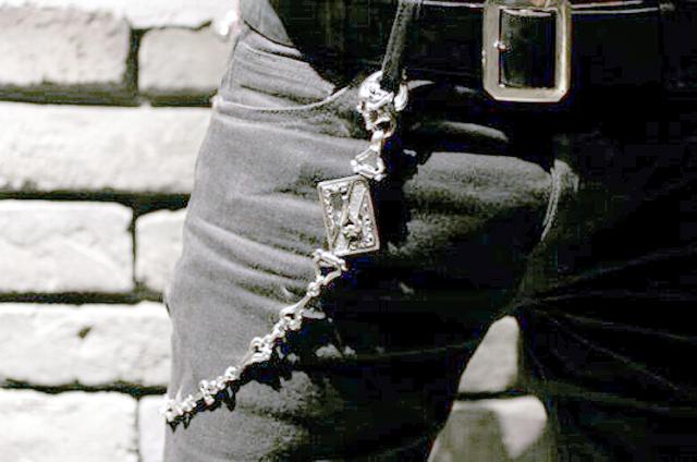 エフエーエル F.A.L FAL シルバー ウォレットチェーン インディ