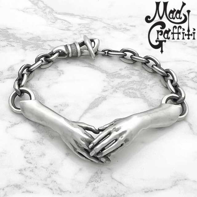 マッドグラフィティ Mad Graffiti シルバー ブレスレット アフェクション M メンズ シルバー925 アクセサリー 手 ハンド MG-B-0016