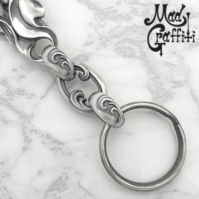 マッドグラフィティ Mad Graffiti シルバー キーチェーン バージン