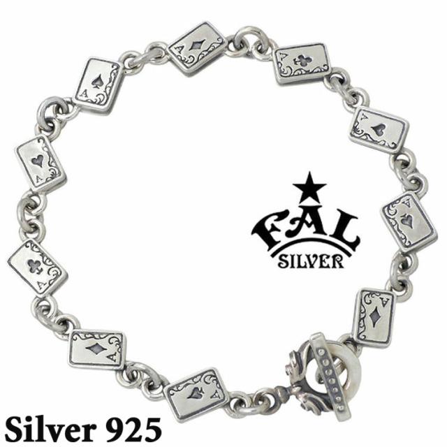 エフエーエル F.A.L レザーブレスレット　　レザー925ブレスレット エフエーエル F.A.L レザーブレスレット レザー925ブレスレット F.A.L