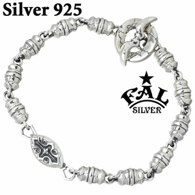 エフエーエル F.A.L FAL ブレスレット レディース シルバー UTクラックカラム Sサイズ FA-B-0033S