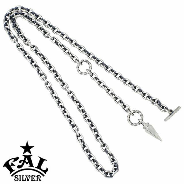 エフエーエル F.A.L FAL シルバー ネックレス メンズ ニードルテール