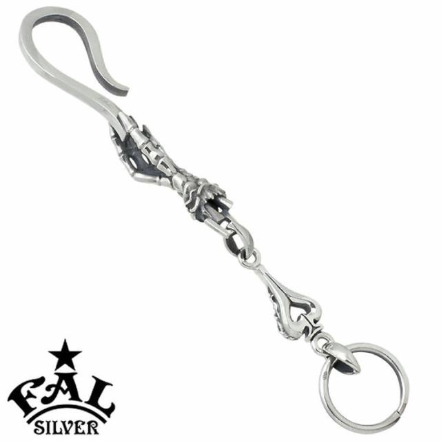 エフエーエル F.A.L FAL キーホルダー シルバー デスパレートアライブ