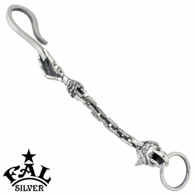 エフエーエル F.A.L FAL キーホルダー シルバー デスパレートスウィル