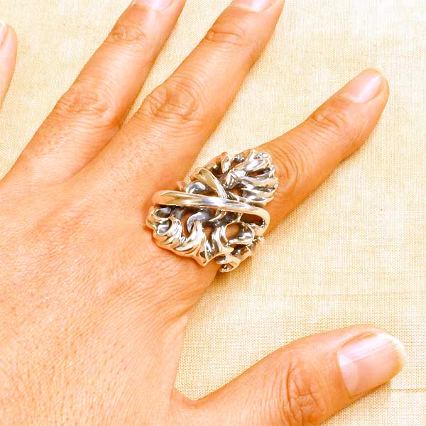 ジゴロウ GIGOR アムテイル シルバー リング 指輪 メンズ 7〜25号 NO-339