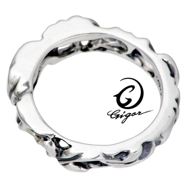 ジゴロウ GIGOR シルバー リング フレッジ S 指輪 7号〜25号