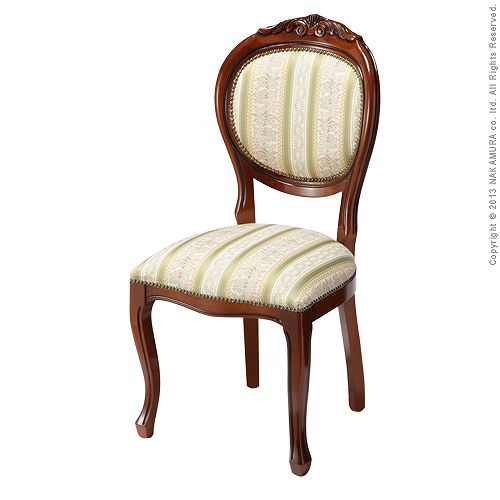 クラシック　ヨーロピアン　ヨーロッパ　クラシカル　鋲打　チェア　4脚セット Gn クラシック ヨーロピアン ヨーロッパ クラシカル 鋲打 チェア 4脚セット Gn