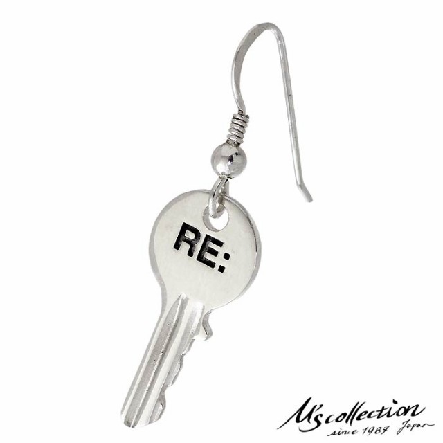 エムズ コレクション M's collection シルバー ピアス RE: KEY HOOK 1