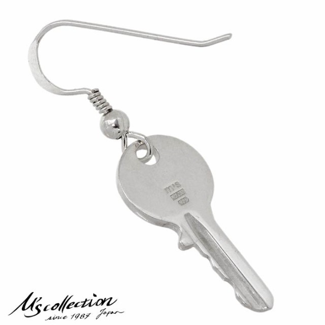 エムズ コレクション M's collection シルバー ピアス RE: KEY HOOK 1